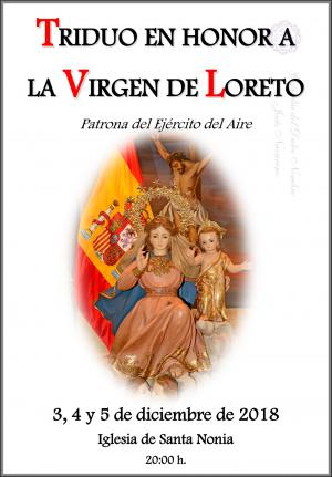 Triduo a la Virgen de Loreto