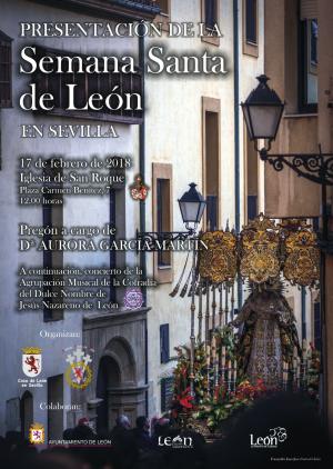 Presentación de la Semana Santa de León en Sevilla