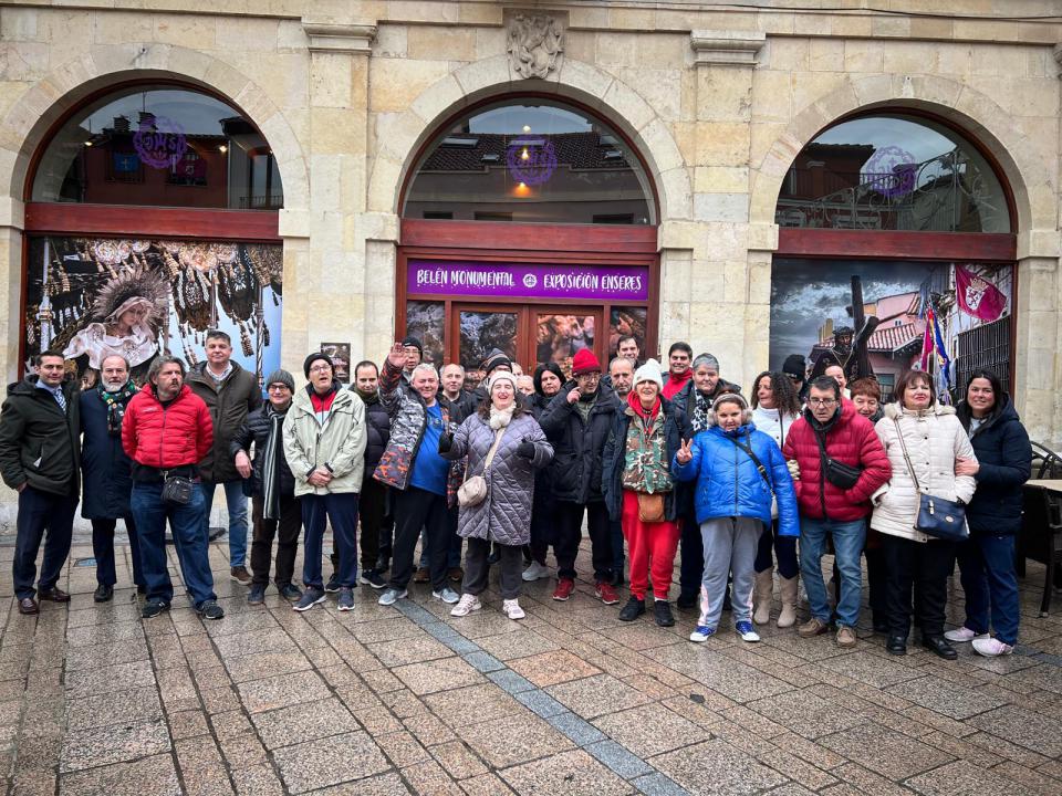 Visita de ALFAEM - Asociación Salud Mental León a la Casa de las Carnicerías