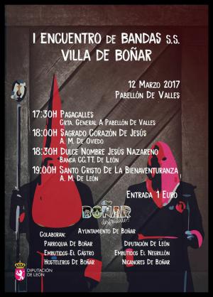 I Encuentro de Bandas de Semana Santa Villa de Boñar