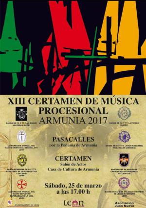 XIII Certamen de música procesional de Armunia