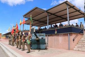 Conmemoración del 2 de mayo con el Regimiento de Artillería