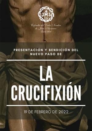 Presentación y bendición del nuevo paso de “La Crucifixión”