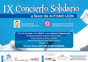IX Concierto a favor de Autismo León