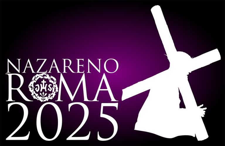 Cofradía del Dulce Nombre de Jesús Nazareno - nazareno roma 2025 flyer