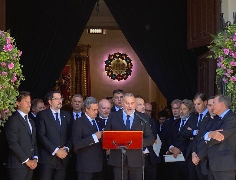 Toma de Posesión Hno. Miguel Urdiales Díez