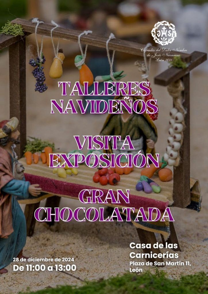 Cofradía del Dulce Nombre de Jesús Nazareno - cartel talleres navideños